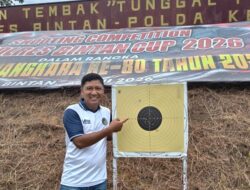 Perkuat Sinergitas dan Asah Kemampuan, Kalapas Tanjungpinang Ikuti Latihan Tembak Bersama Forkopimda Kab Bintan