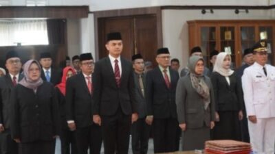 Wali Kota Ayep Zaki Lantik 20 Pejabat, Tekankan Soliditas dan Integritas ASN