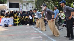 Kemeriahan HUT ke – 25 Kota Cimahi : 32 Perangkat Daerah Adu Kompak Dalam Lomba Olahraga Tradisional