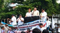 Ribuan Massa Gelar Aksi Damai Dukung Kelanjutan Program Makan Bergizi Gratis di Kota Sukabumi