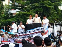 Ribuan Massa Gelar Aksi Damai Dukung Kelanjutan Program Makan Bergizi Gratis di Kota Sukabumi