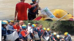 Semangat Bulan Bung Karno, PAC PDI Perjuangan Lembursitu Tebar Ribuan Benih Ikan dan Bersihkan Sungai Cimandiri Sepanjang 7 Kilometer