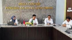 Hadapi Penilaian Kinsatker Triwulan II, Pengadilan Agama Kota Cimahi Perkuat Evaluasi dan Sinergi Antar Bidang