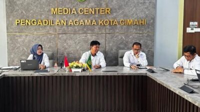 Hadapi Penilaian Kinsatker Triwulan II, Pengadilan Agama Kota Cimahi Perkuat Evaluasi dan Sinergi Antar Bidang
