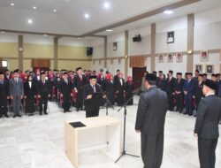 H. Ade Suryaman Dikukuhkan Sebagai Sekda Kab. Sukabumi