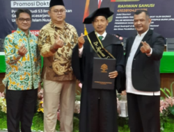 Rahwan Sanusi Wakil Ketua I BAZNAS Kabupaten Sumedang, Raih Gelar Doktoral