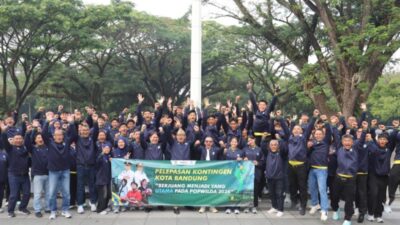 Ketua DPRD Kota Bandung Lepas Kontingen POPWILDA Jabar Tahun 2026, ini Pesannya