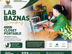 Amanah Muzaki Hadirkan Manfaat Nyata, BAZNAS Sumedang Bantu Lansia dengan Closet Portable