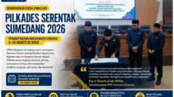 Pilkades Serentak Sumedang 2026 Dimulai, Pendaftaran Bacakades Dibuka 3 Agustus
