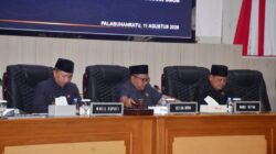 DPRD Kab. Sukabumi Gelar Rapat Paripurna, Tentang Jawaban Bupati Atas Pandangan Umum Fraksi