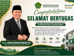 Selamat Bertugas, Ahmad Handiman Romdony di Kabupaten Sumedang