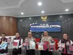 43 Tersangka Terjaring, Ratusan Gram Sabu hingga 27 Ribu pil Disita Polisi