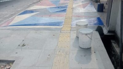 Warga Sambut Positif Pelebaran Trotoar di Jalan Bhayangkara Depan Setukpa Sukabumi