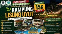 OUTBOUND DAN LISUNG UYUT, WISATA ALAM SERU 30 MENIT DARI PUSAT KOTA SUKABUMI