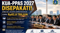 KUA-PPAS 2027 Disepakati, APBD DKI Jakarta Diproyeksikan Capai Rp82,8 Triliun