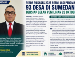 Perda Pilkades 2026 Resmi Jadi Pedoman, 93 Desa di Sumedang Bersiap Gelar Pemilihan 28 Oktober