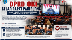 DPRD OKI Gelar Rapat Paripurna, Simak Pidato Kenegaraan Presiden dan Bahas KUA-PPAS 2027