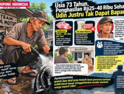 Usia 73 Tahun, Penghasilan Rp25–40 Ribu Sehari, Udin Justru Tak Dapat Bapang