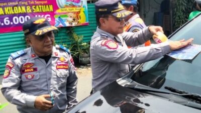 Dishub Cimahi Perketat Parkir Liar, Enam Mobil Digembok