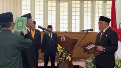Ketua DPRD Cimahi Wahyu Widyatmoko Tekankan Amanah dan Integritas Kusmawan