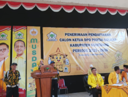 Bunda Bilqis Pendaftar Pertama di Musda XI, PK Golkar dan Organisasi Golkar Sumedang Hadir Mendukung