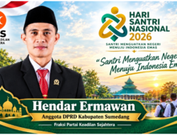 Hari Santri Nasional 2026, Hendar Ermawan Ajak Santri Jadi Pelopor Perubahan Bangsa
