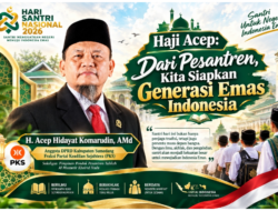 Haji Acep: Dari Pesantren, Kita Siapkan Generasi Emas Indonesia