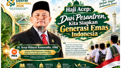 Haji Acep: Dari Pesantren, Kita Siapkan Generasi Emas Indonesia