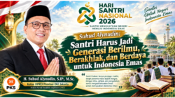 Ketua DPRD DKI Jakarta: Santri Harus Jadi Generasi Berilmu, Berakhlak dan Berdaya untuk Indonesia Emas