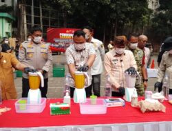 Pemkot Cimahi dan Polres Tak Boleh Berhenti di Seremoni, 133 Kg Tembakau Sintetis dan Ribuan Barang Bukti Dimusnahkan