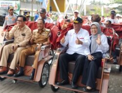 Presiden Prabowo Salurkan 100 Becak Listrik ke Cimahi, Pengoperasian Tunggu Penataan Lokasi